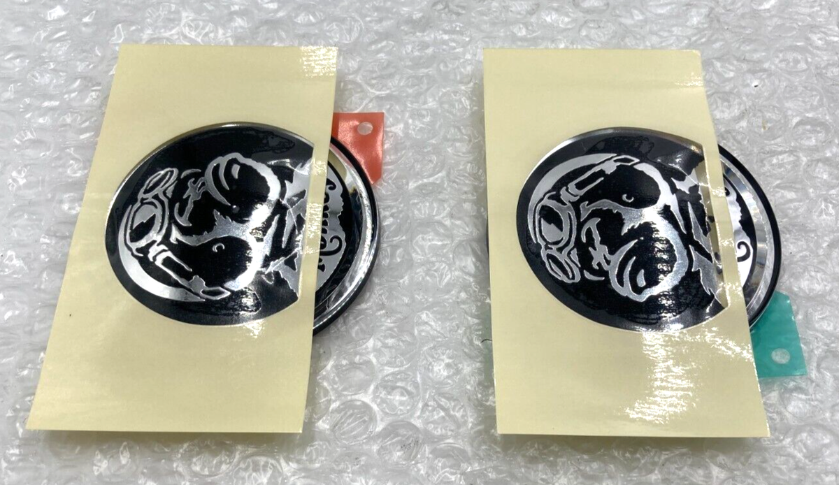 Honda Monkey Z50JG Genuine Gas Fuel Tank Emblem Both Sides