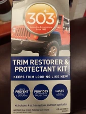 🔥  303 Products Trim Restorer & Protectant Kit , 4 oz 🔥 