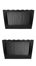 Pair 2 1932 Ford Louvered Hood Sides Fits All Car Truck Models Right Left