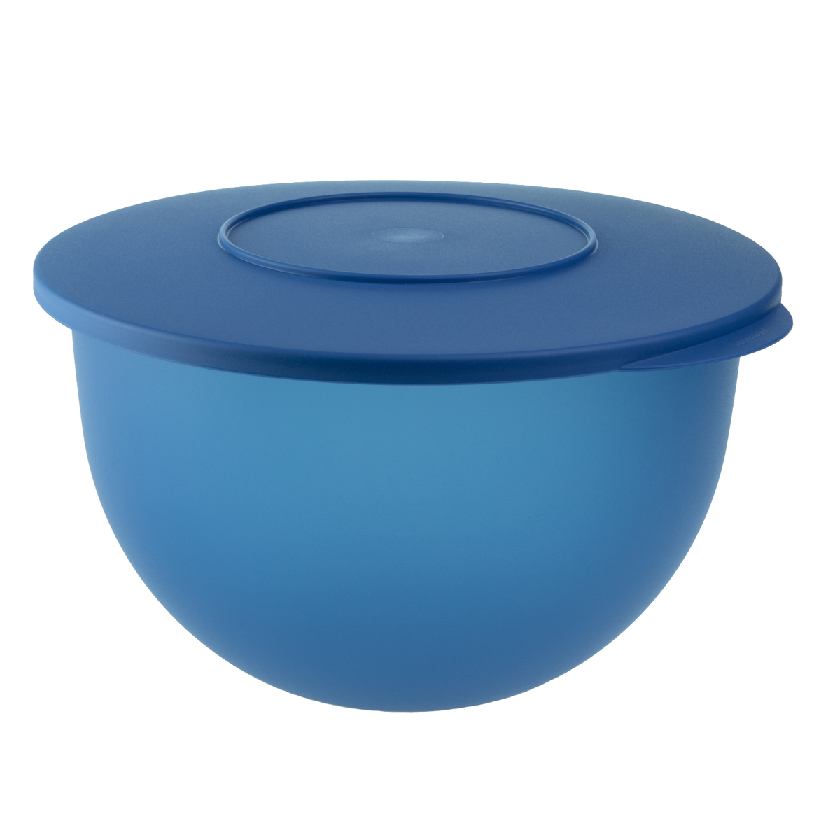 Tupperware Junge Welle Salatschüssel 4,3 L Blau Schüssel Servierschüssel + Bonus
