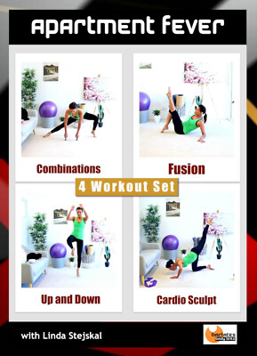CARDIO SCULPT DVD - Barlates Body Blitz APARTMENT FEVER SERIES - 4 ...