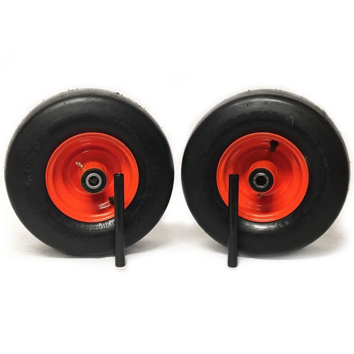 2) Pneumatic Tire Assemblies 15x6.00-6 Kubota ZD321 ZD323 ZD326