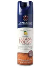 Guardsman Anytime Clean & Polish for Wood Furniture Lemon Fresh 12.5 Oz