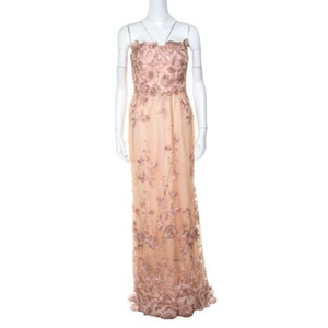 marchesa strapless gown