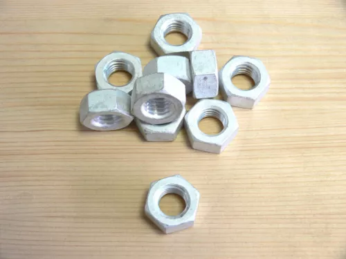 Sechskantmuttern M4 , 5 , 6 , 8 , DIN 934 , Aluminium , Muttern, Sechskantmutter - Bild 1 von 1