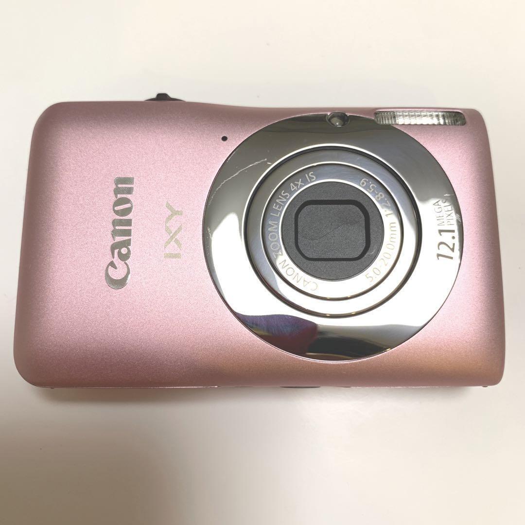 Canon IXY 200F Digital Camera Pink IXY200F 4x zoom lens Tested Working