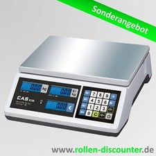 Ladenwaage Marktwaage CAS ER Junior GEEICHT Gemüsewaage Obstwaage