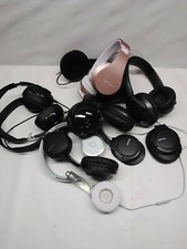 Headphones USED for Parts ONLY Lot of 17 