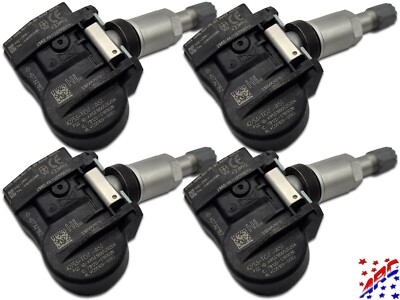 Complete Set of 4 Genuine OEM Honda TPMS Tire Pressure Sensors Kit