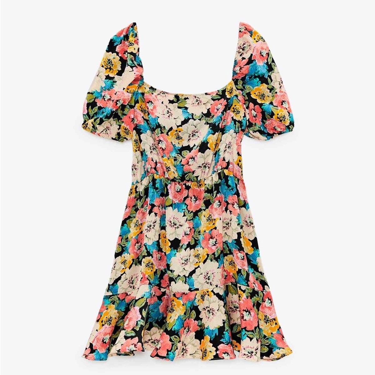 ワンピース LOOKAST CORA PUFF SLEEVE MINI DRESS_2colors 5934aacb1b6c3-small.jpg