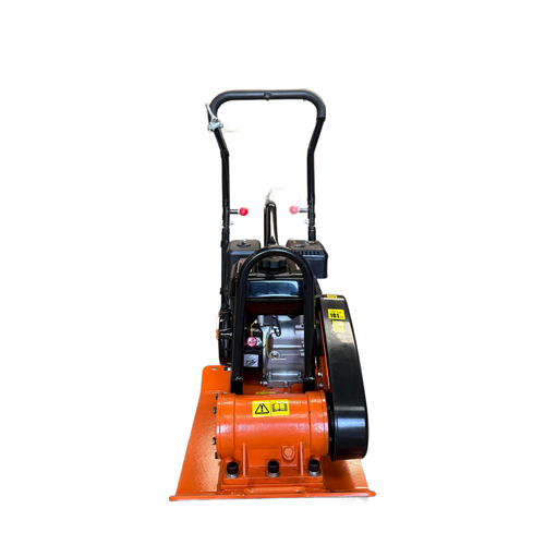 Compactador de placas Wacker grande completamente montado con motor de gasolina de 6,5 hp listo para trabajar - Imagen 4 de 7