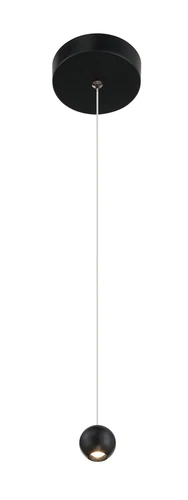 George Kovacs Itty LED Mini Pendant, Coal - Picture 4 of 5