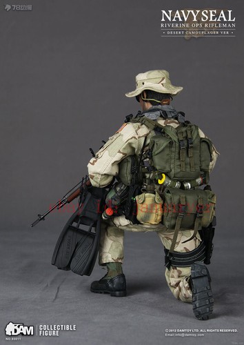 Perfect Damtoys 93011 Navy Seal Riverine Ops Schütze Actionfigur neues Spielzeug - Bild 4 von 4