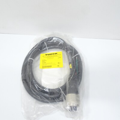 TURCK GKDM 44-23M Single-ended Ethernet mating cable U2-12085 - 2m / 6ft length