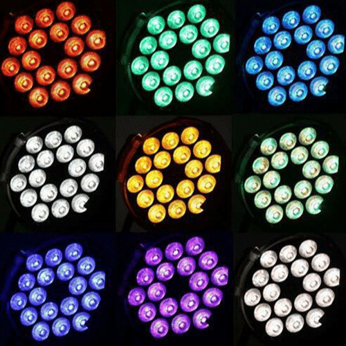 Par Lighting Stage Light 270W RGBW 18 LED Strobe Beam DMX512 DJ Disco Party Show - Picture 2 of 17