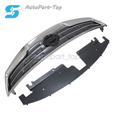 Parachoques delantero parrilla superior parrilla plástico cromado apto para Nissan Altima Sedán 10-12
