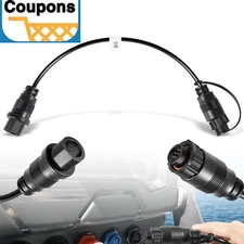 for Minn Kota 1852079 DSC Adapter Cable MKR-DSC-16 Lowrance 9-Pin 2D Sonar