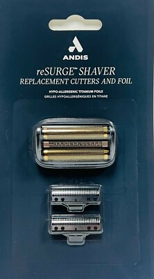 Andis 17330 reSurge Shaver Replacement Cutters & Foil Fits