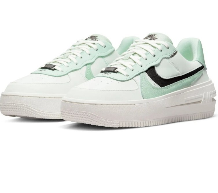 Basketball Shoe Nike Air Force Shadow Verde Aqua Nike Air Force