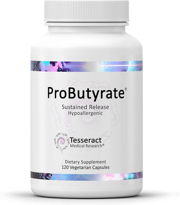 Tesseract Probutyrate Gut Health Supplement, Butyric Acid Complex, 120 Ct