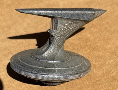 Rare VTG Boyce Line-O-Vision Arrow Thermometer Radiator Cap Deco Hood Ornament