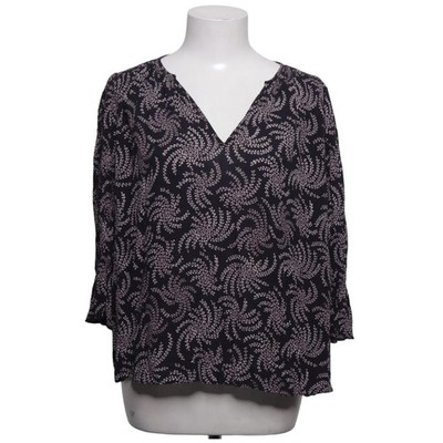 Ba&sh, Bluse, Größe: S, Schwarz/Beige, Viskose, Print, Damen #lYM