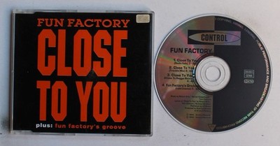 Fun Factory Close To You (3 Versions) + Fun Factory's Groove EU CDSingle 1994