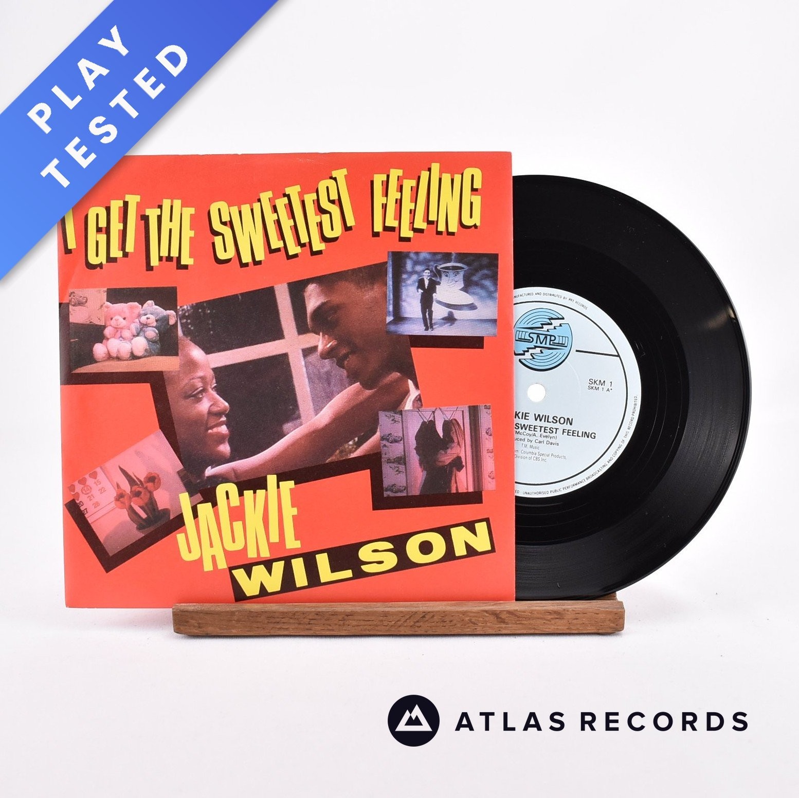 Jackie Wilson - I Get The Sweetest Feeling - 7"" Vinyl Record - EX/EX