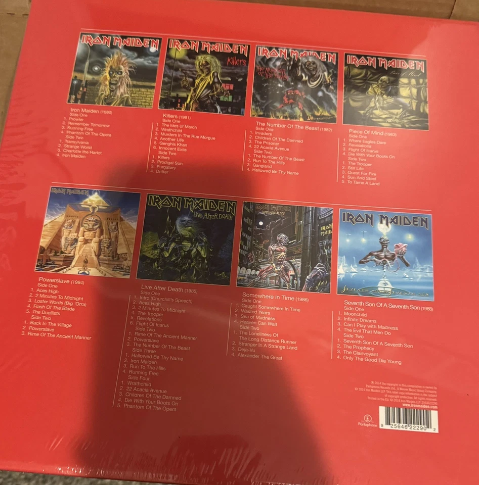 IRON MAIDEN - The Complete Albums Collection - 3 LP Box Set - Image 3 of 4