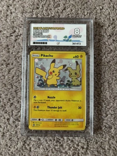 Pikachu SM162 - ACE 8 - Black Star Promo Card Pokemon TCG