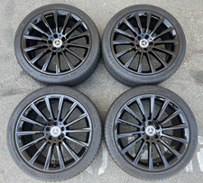 20 Mercedes Oem Amg S Class S550 S560 S580 Cl Black Wheels Fan Blade Tires 175a