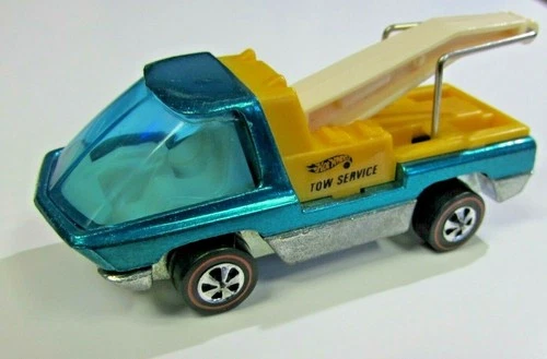Hot Wheels Redline  The Heavyweights Tow Truck Aqua 1969  Minty*