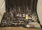 Estate Vintage Modern Costume Jewelry Lot Wearable Brooch Necklace Earrings Pins