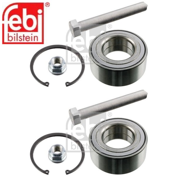 2X Radlagersatz Febi Bilstein 19922 2 Radlager Satz Links Rechts Hinten-image