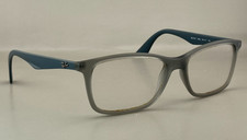 Ray Ban Eyeglasses Frame RB 7047 5482 Matte Grey Clear 54-17-140 FRAMES ONLY