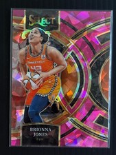 🏀 Brionna Jones 2024 WNBA Select Premier Pink Cracked Ice No. 192 🏀