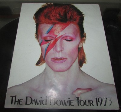 DAVID BOWIE ORIG UK 1973 PROGRAMME  Aladdin Sane Tour Spiders From Mars