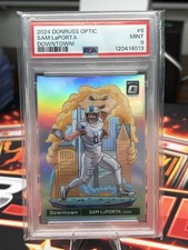 2024 Panini Donruss Optic Downtown Sam LaPorta #6 Detroit Lions Football