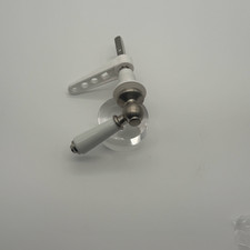 Traditional Ceramic Toilet Flush Lever Brushed Nickel Universal Fit Cistern