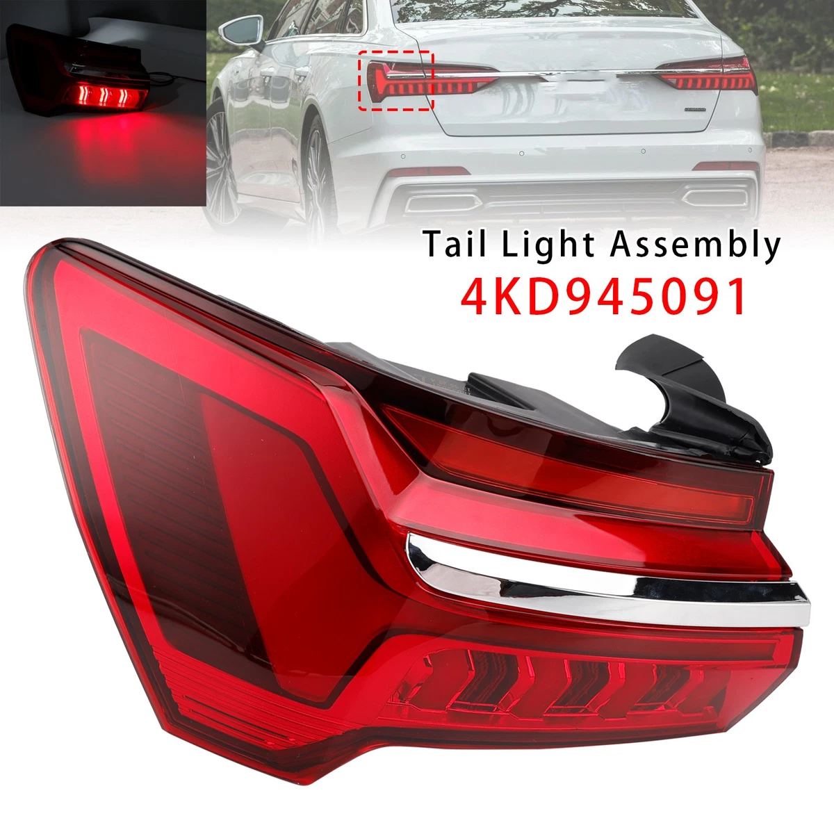 25+ Tail Light Assemblies for 2023 Audi A6 for sale | Updated Oct 2026