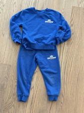 Nike Blue 2 Piece Sweatsuit Sweatshirt and Pants Boys Youth Size 4T 3-4 Yrs