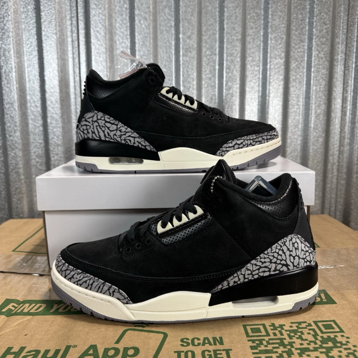 Preços baixos em Jordan 3 Retro Off Noir W | eBay