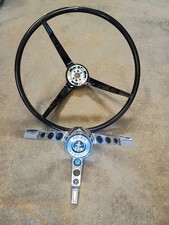 1966 Mustang Steering Wheel And Horn Button Used Condition Please Read 1966 Mustang Steering Wheel And Horn Button Used Condition Please Read