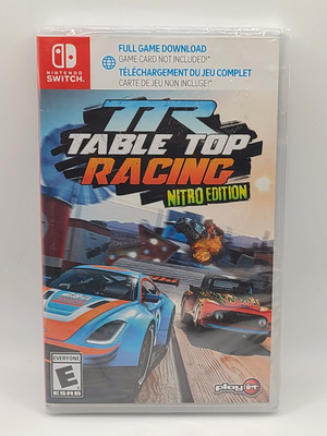 Table Top Racing Nitro Edition: Code in Box (Nintendo Switch, 2019) NEW SEALED