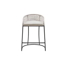 25" Rosita Woven Counter Height Barstool Natural - Madison Park
