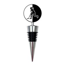 Women’s Hockey Wine Bottle Stopper | Field Hockey Gift | Sports Present UK