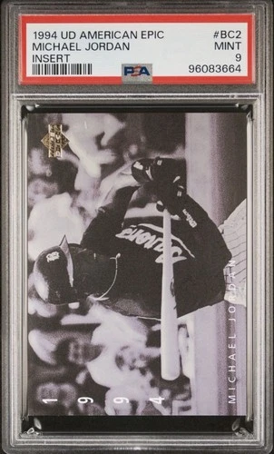 1994 Upper Deck American Epic Insert MICHAEL JORDAN #BC2 Mint PSA 9  Top Pop