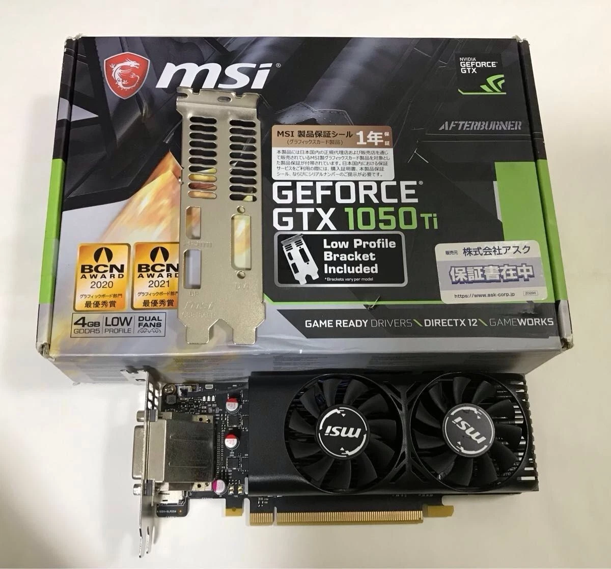 NVIDIA GeForce GTX 1050 Ti 4GB Computer Graphics Cards for sale - eBay