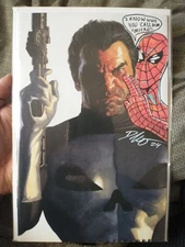 Punisher #1 Timeless Variant-Alex Ross Cover (Marvel Comics May 2022) W/ Remark 