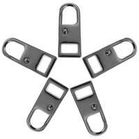 5 StüCke Praktische ReißVerschluss Ziehen Sie Tabs Diy Metall ReißVerschluss